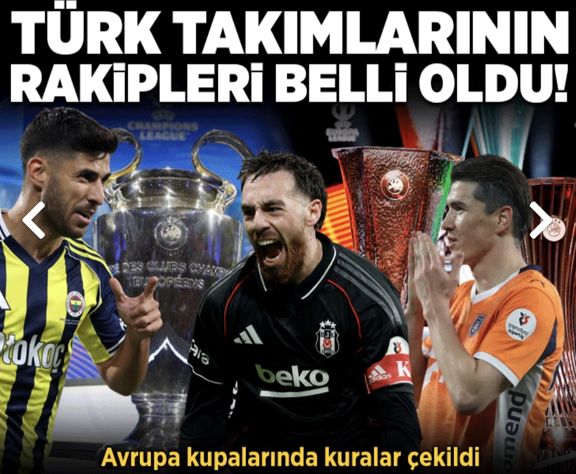 Şampiyonlar Ligi ve Avrupa Ligi Karşılaşmaları