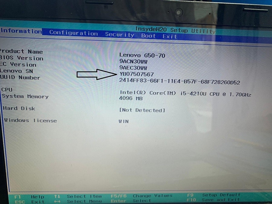 lenovo desktop windows 8 serial number
