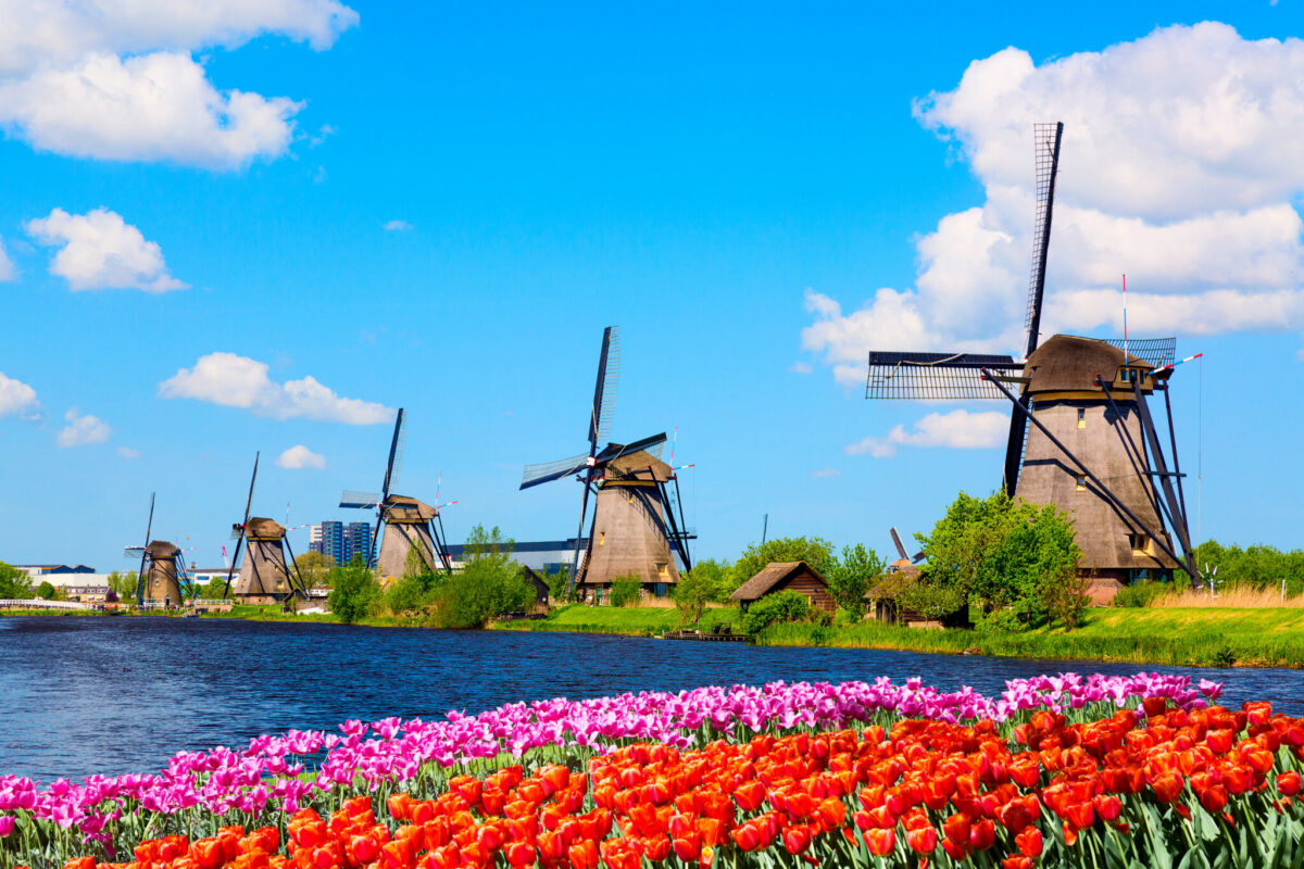 Kinderdijk Yel Değirmenleri