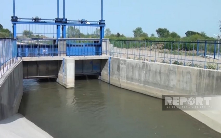 İmişlidə iki kanal beton üzlüyə alınıb