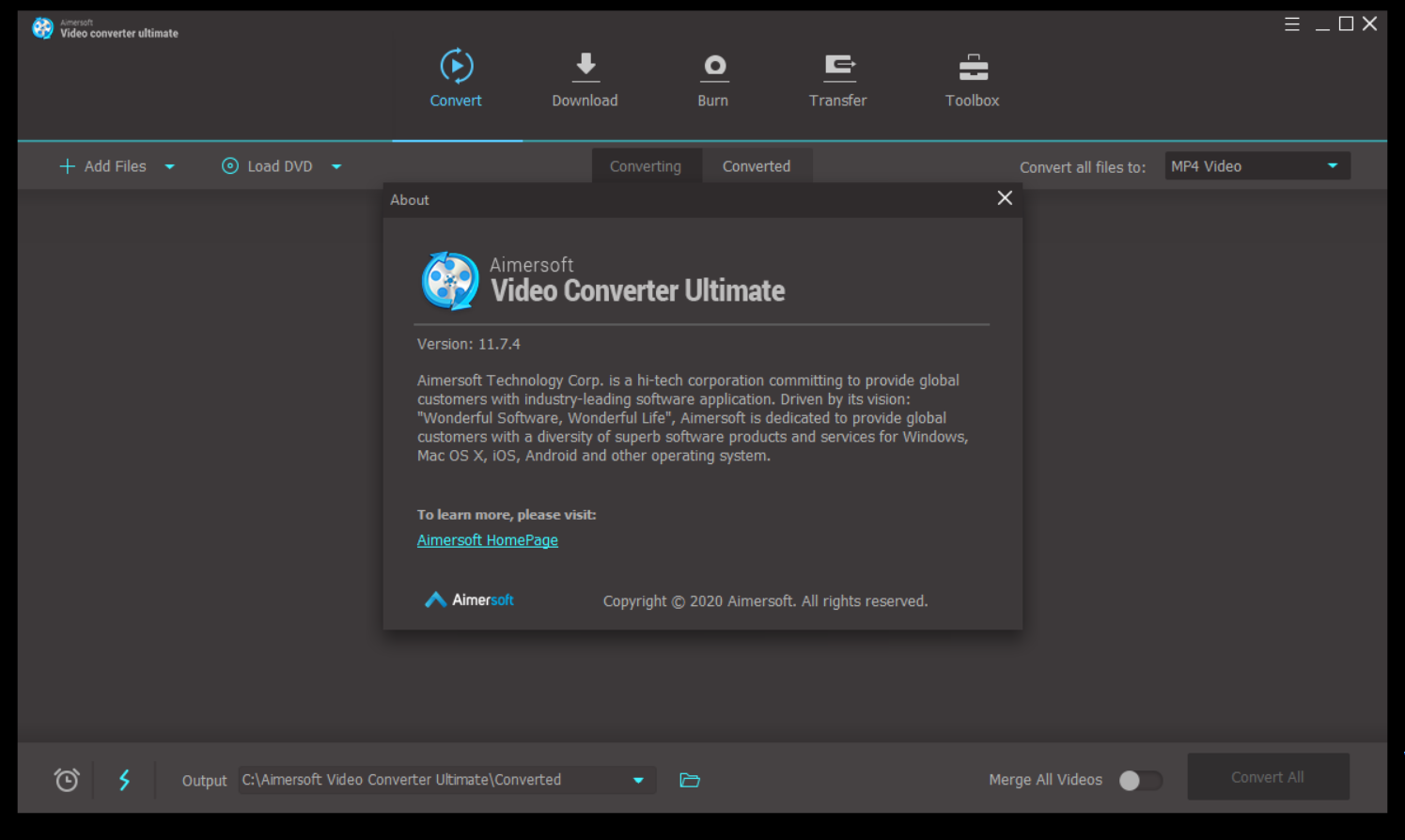 Aimersoft Video Converter Ultimate 11.7.4.3 | Katılımsız