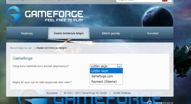 Update freeze. Gameforge Калининград.