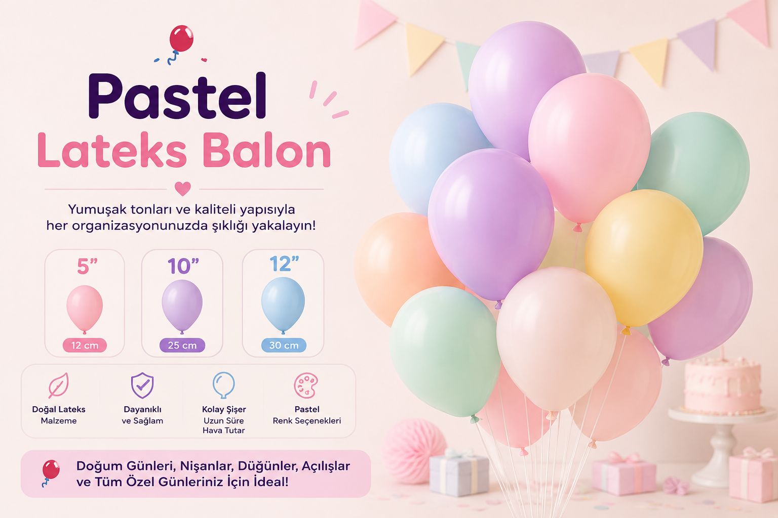 Pastel Balon Nedir? Pastel Balon Satın Alma ve Kullanım Rehberi