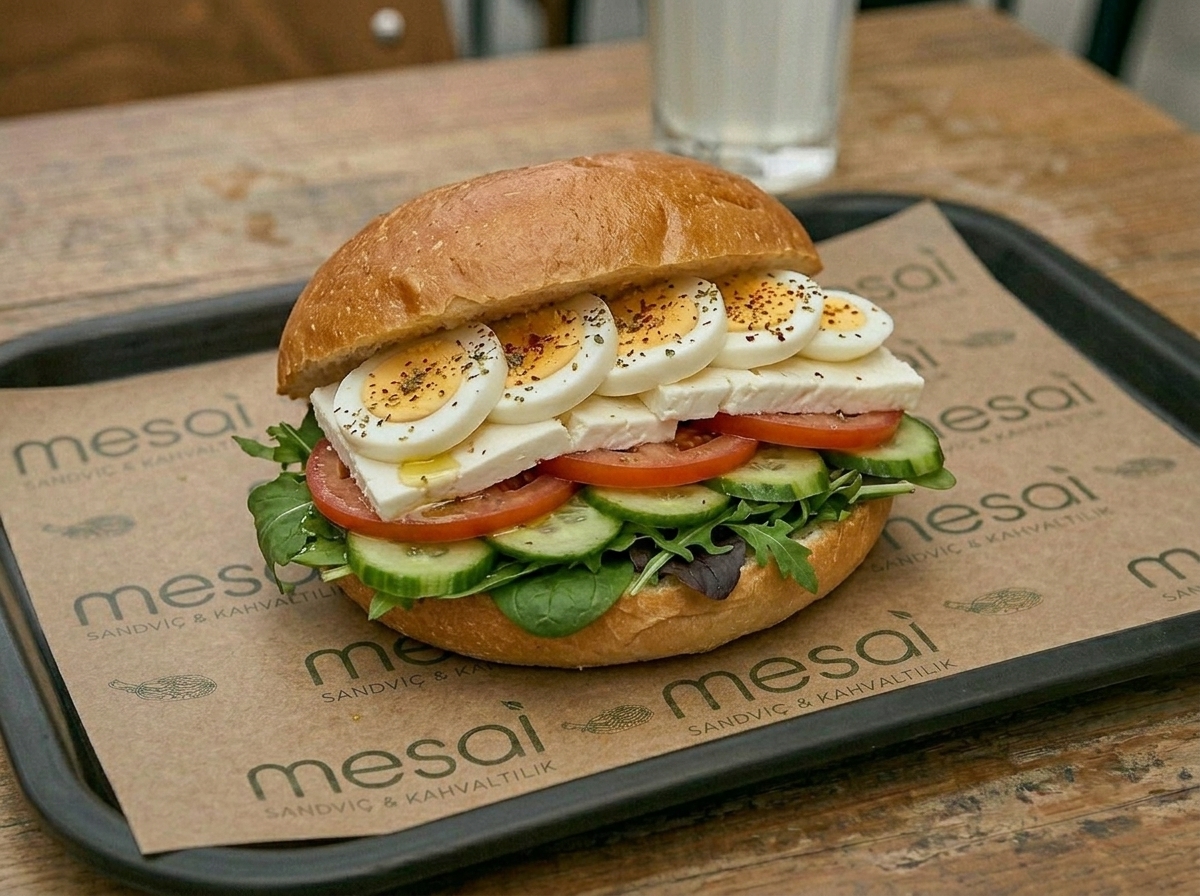Yumurtalı Kahvaltı Sandviçi