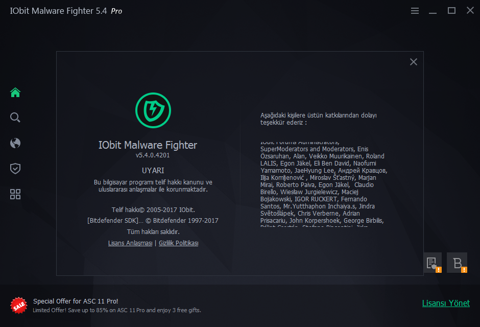 IObit Malware Fighter Pro 5.5.0.4388 | Katılımsız