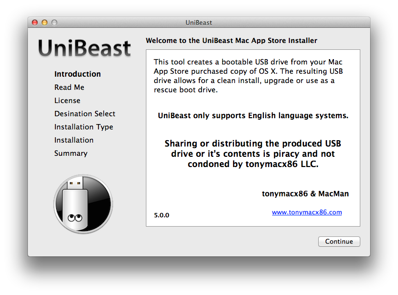 UNIBEAST. Os install. Инсталлер приложения на Мак. Os x to USB.