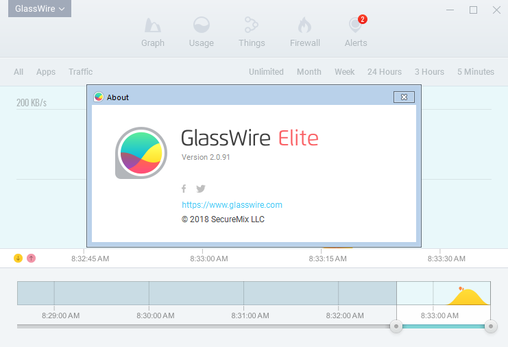 GlassWire Elite 2.0.91 Final | Katılımsız