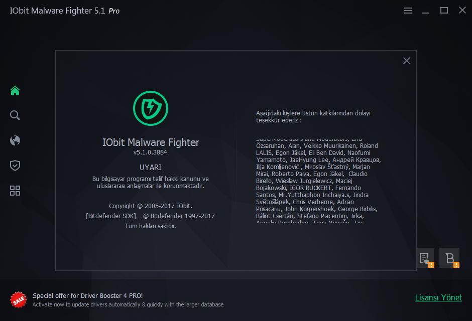 IObit Malware Fighter Pro 5.1.0.3884 | Katılımsız