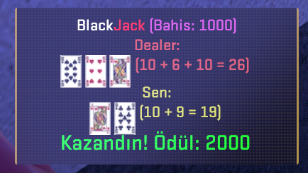 Blackjack Plugini