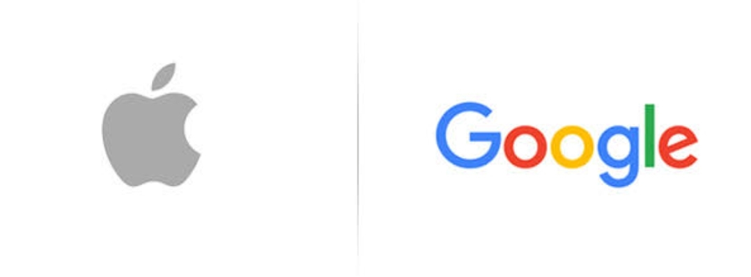 Apple samsung google. Великая четвёрка гугл эпл. Айфон 14 Google logo. Гугл с вырезанными.