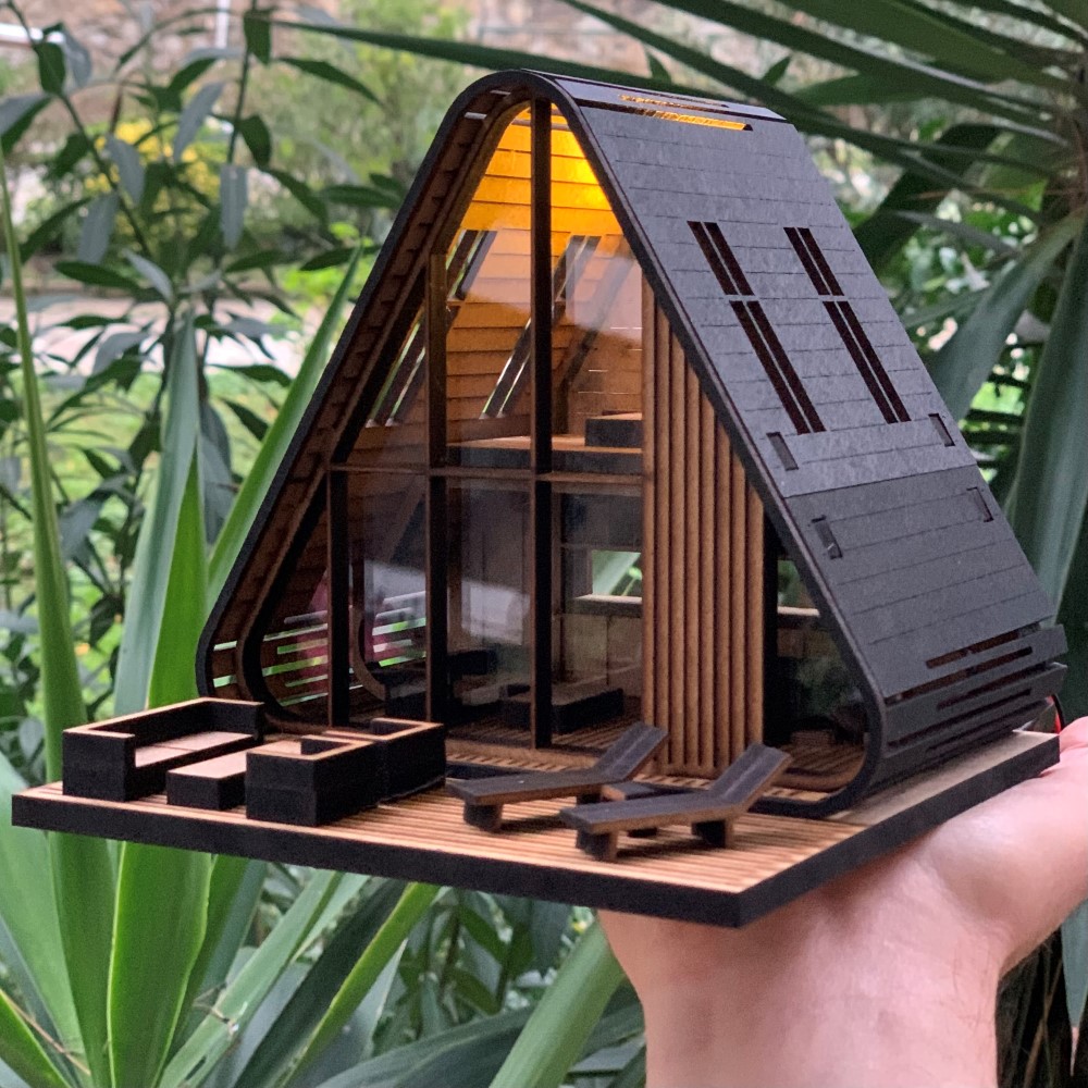Tiny house maketi 1:48 ölçek