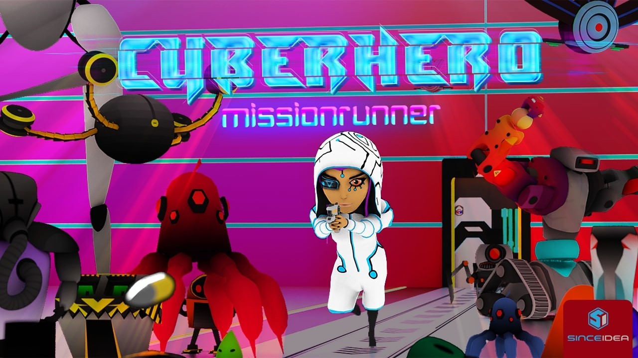 #Cyber Hero – Mission Runner, entwickelt in Deutschland, wird am 24. März veröffentlicht!