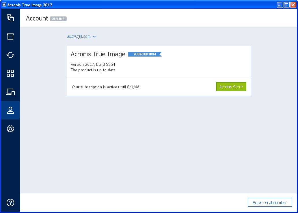 Acronis True Image 2017 20.0 Build 5554 | Katılımsız