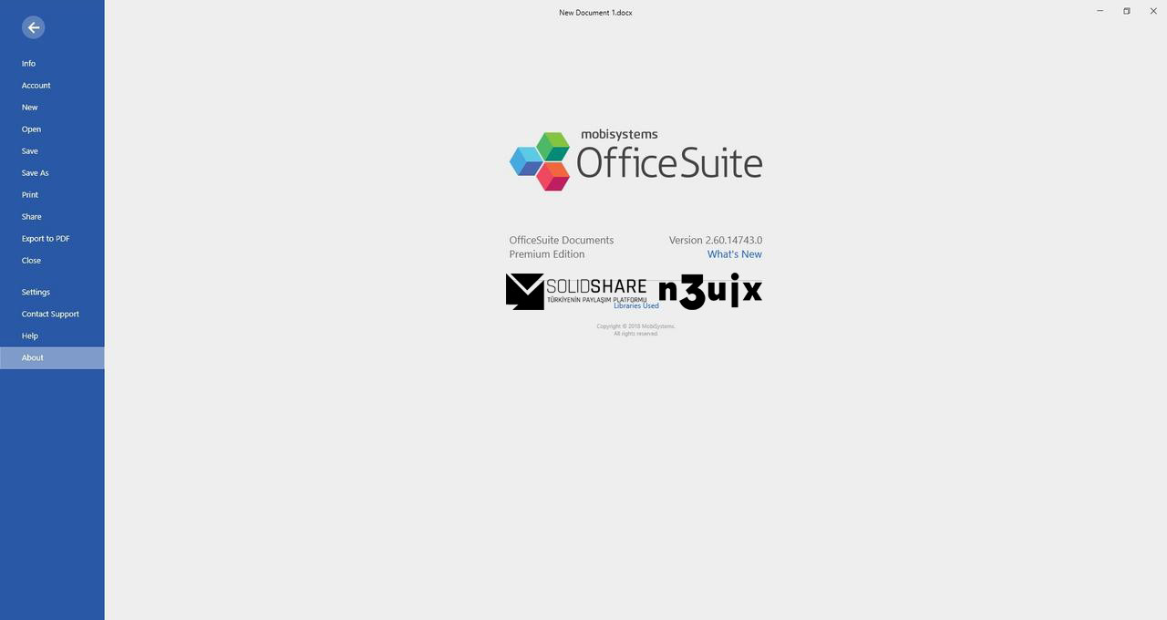 OfficeSuite Premium Edition 3.50.26910.0 | Full
