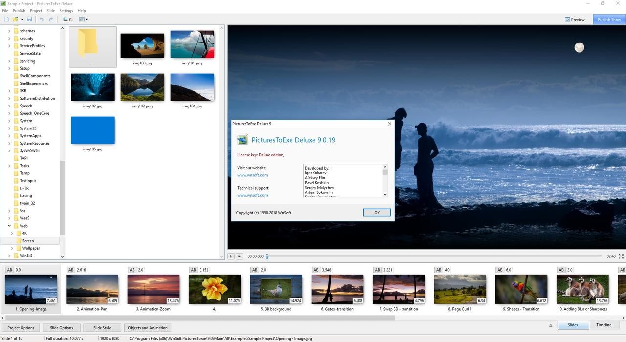 PicturesToExe Deluxe 9.0.22 | Full