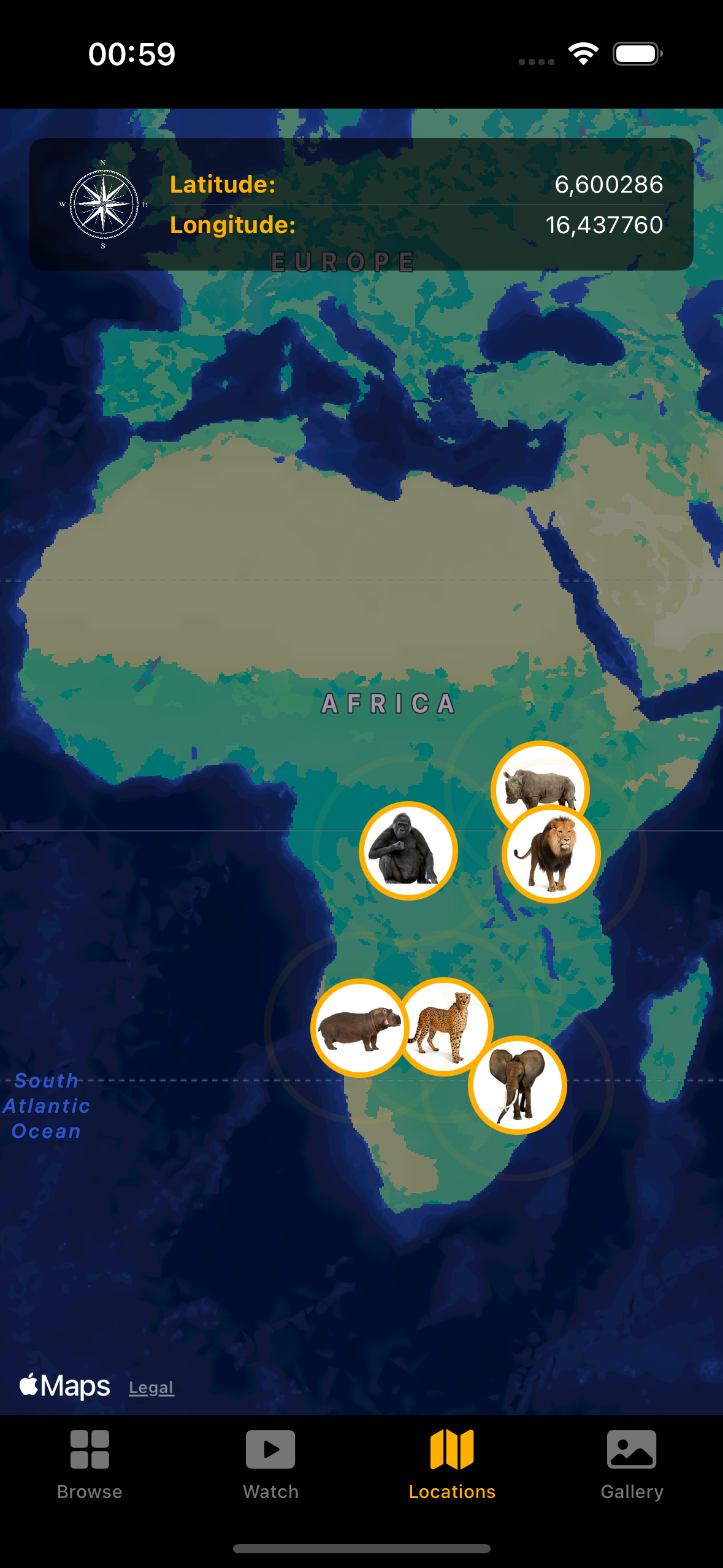 GitHub - dilekci/africa: An application where we decode and list Json ...