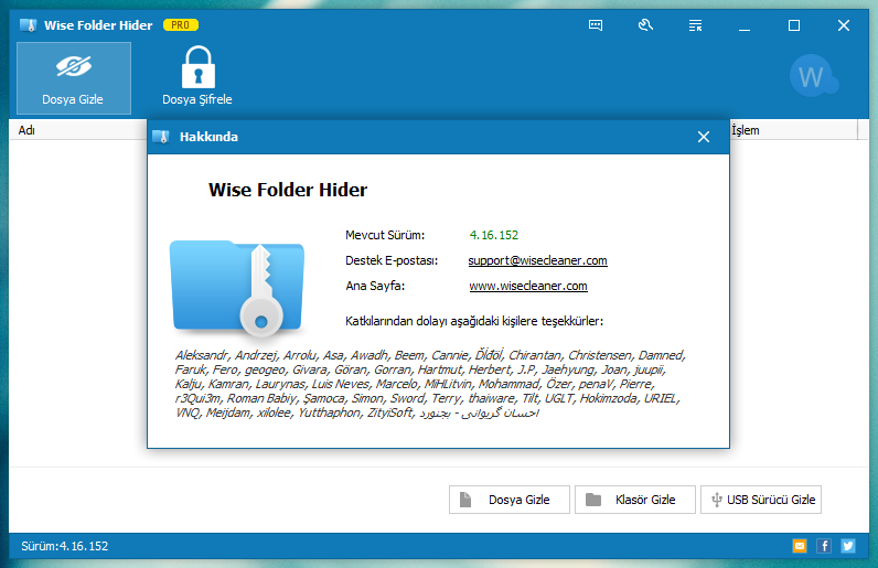 Wise Folder Hider Pro 4.21 Build 156 | Katılımsız