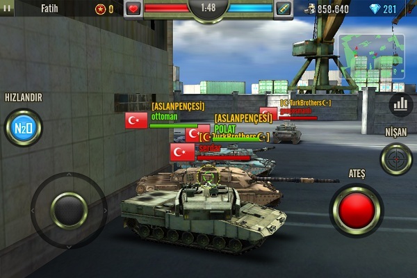 Iron Force Tank Upgrade Chart