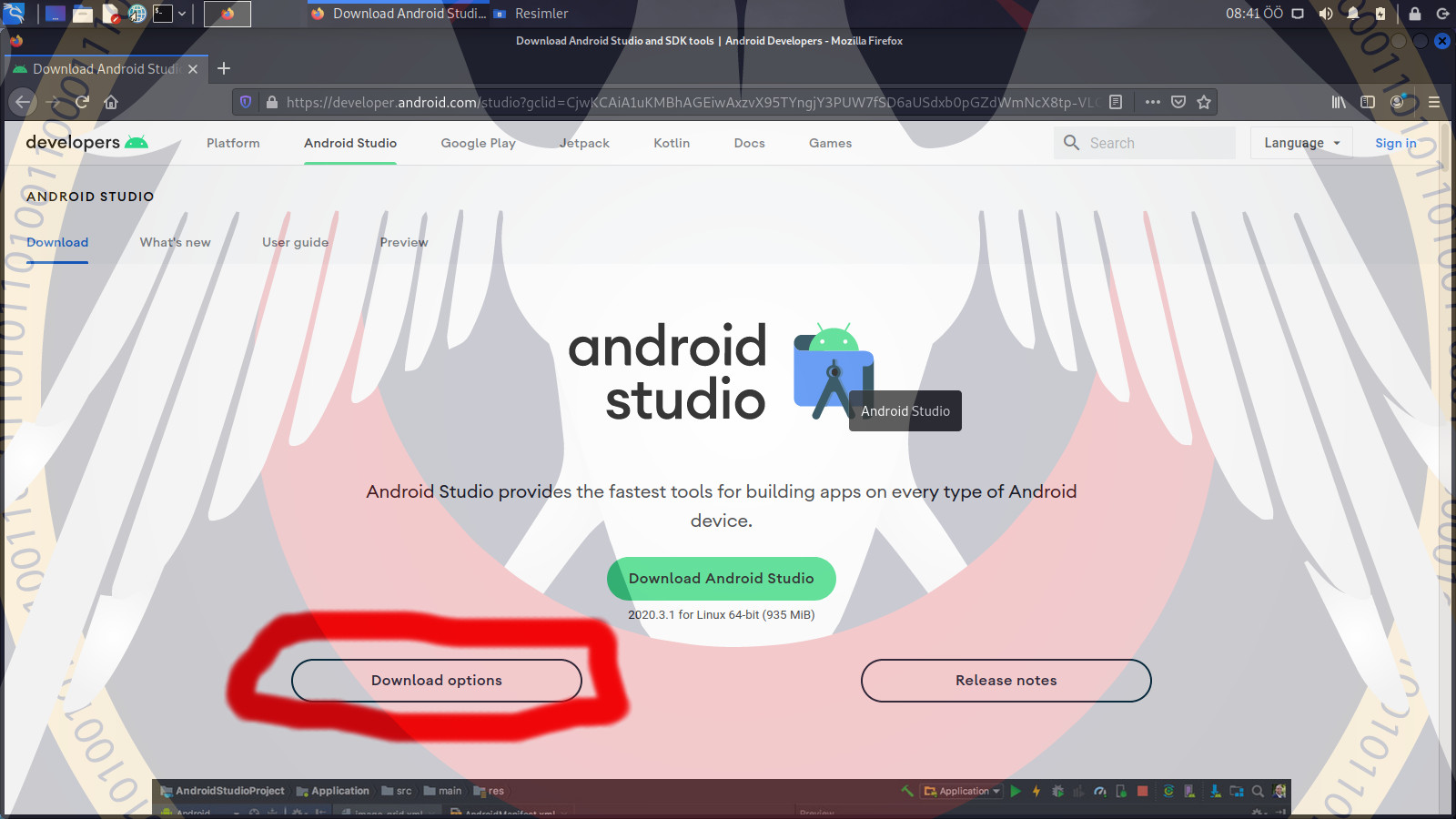 Merhaba Kali Linux android studio Kurulumu | TurkHackTeam