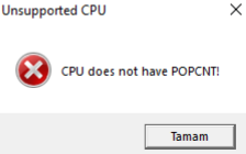 Apex Legends cpu does not have popcnt