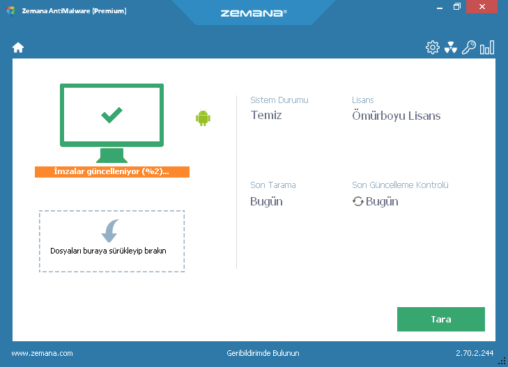 Zemana AntiMalware Premium 2.70.2.244 | Katılımsız