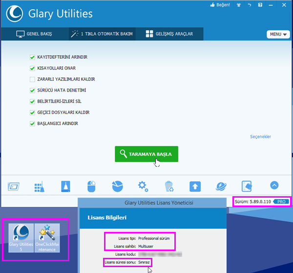 Glary Utilities ICO.