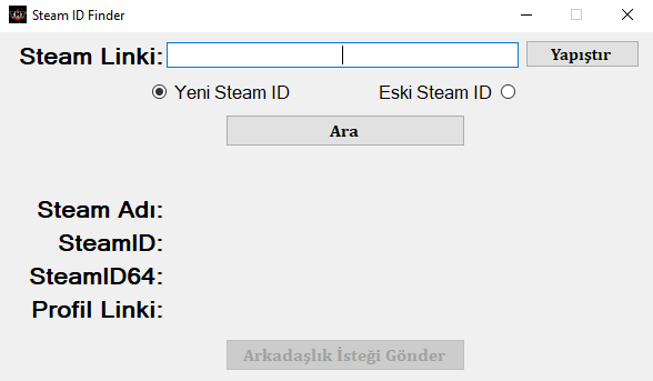 Steam ID Finder