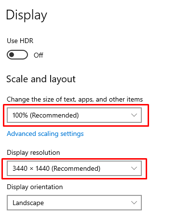 [Guide] How to Fix Display Scaling Issue
