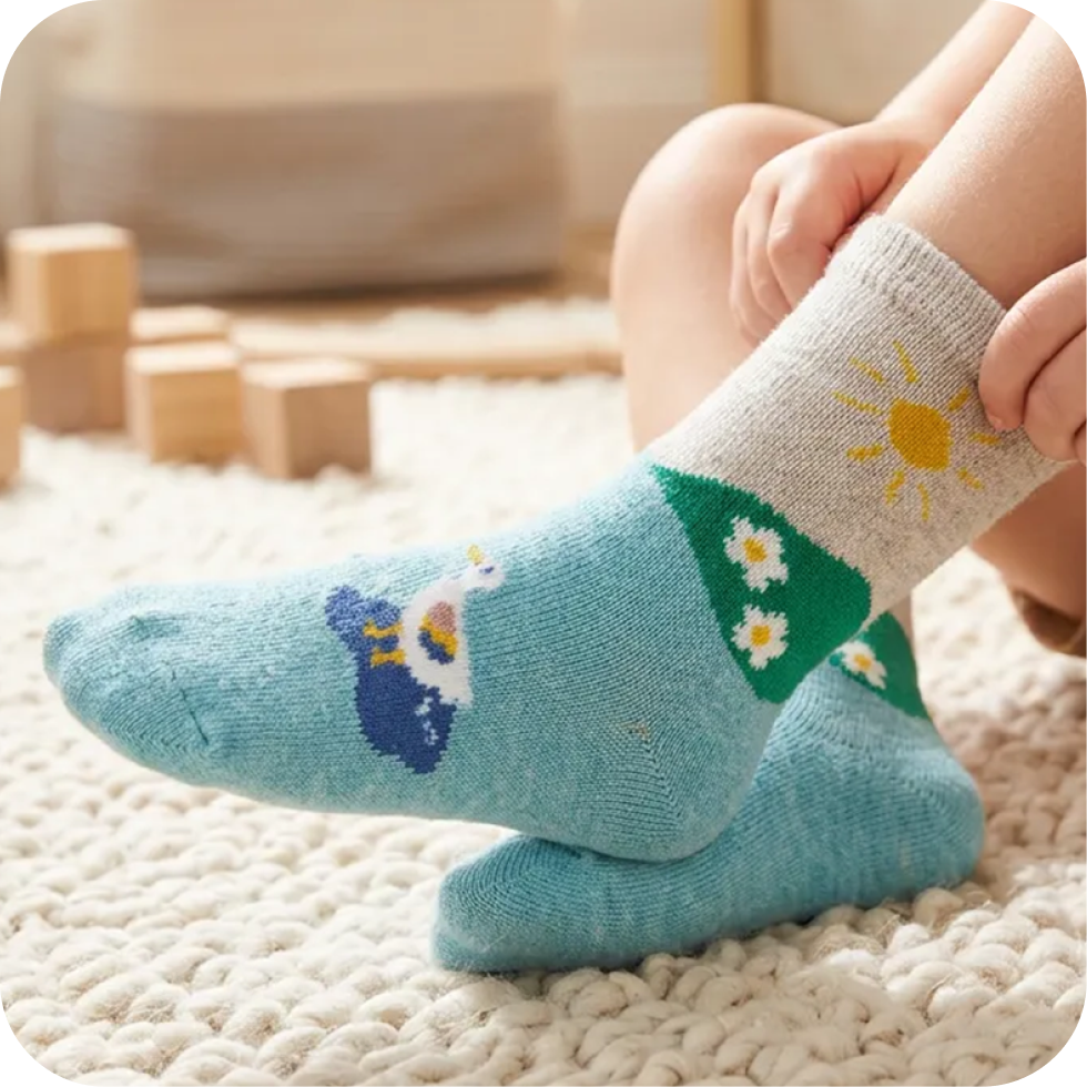 3 Pairs Baby Socks Collection