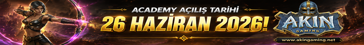 AkinGaming.net ▌''ACADEMY'' Sunucusu 26 Haziran Time 22:00 ▌Yeni Başlangıç Ücretsiz Paket▌Myko v1098 banner
