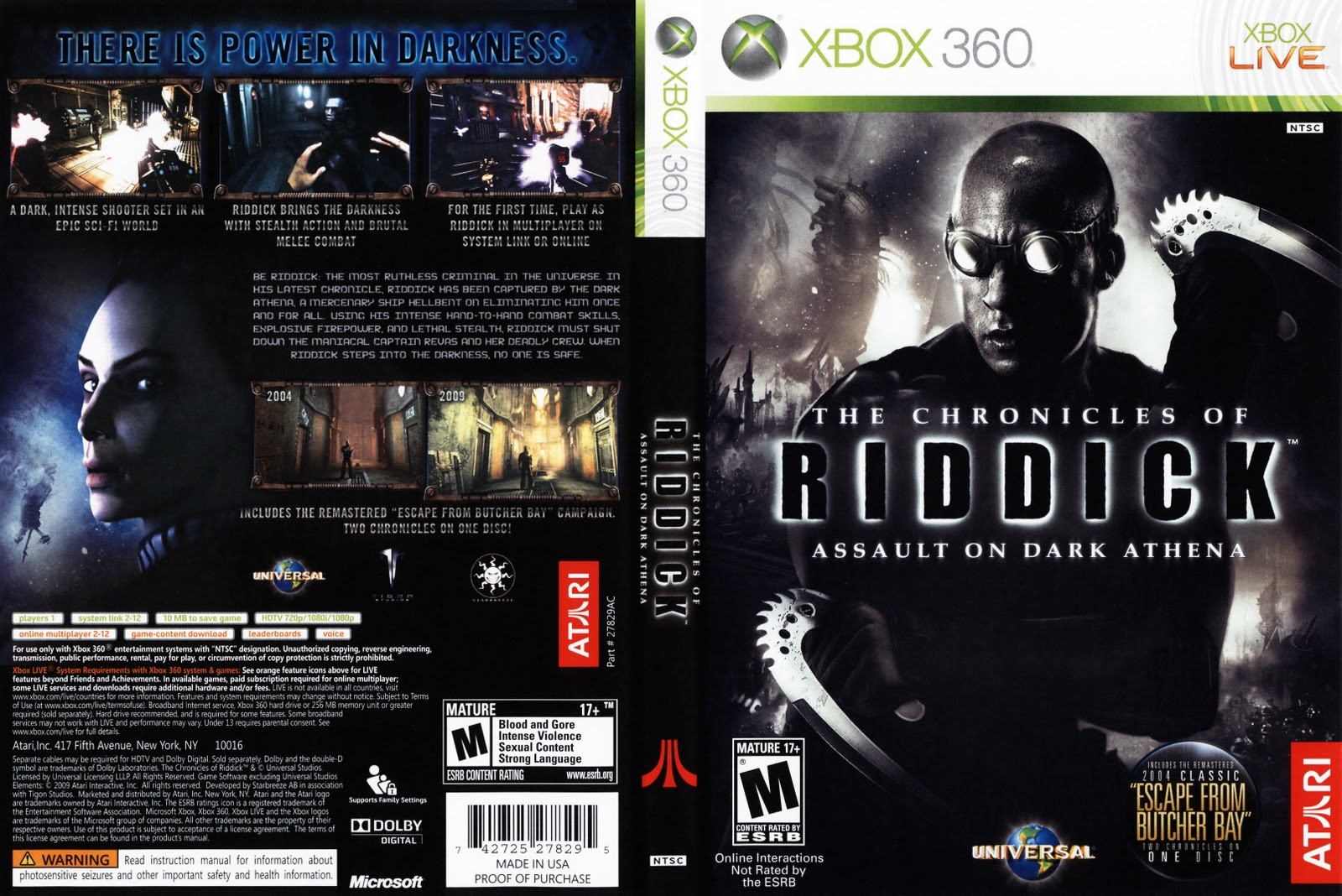 The chronicles of riddick assault on dark athena купить steam фото 20