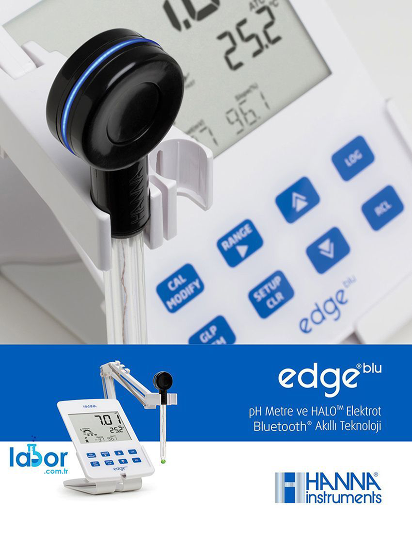 HANNA HI2202 - edge® blu Bluetooth® Smart pH Elektrodu ve pH Metre 