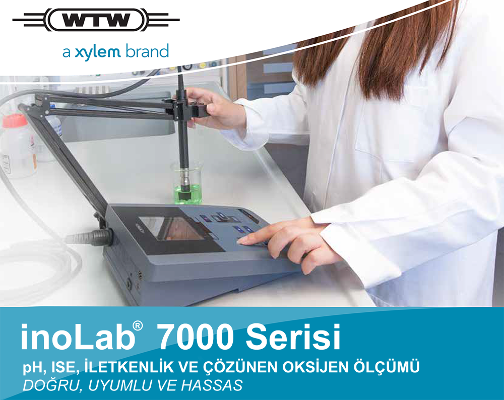 WTW Inolab Cond 7110 Masa Tipi İletkenlik Ölçer Set 1 0,0... 1000 mS/cm veya 0,00... 19,99 µS/cm TetraCon 325 ile