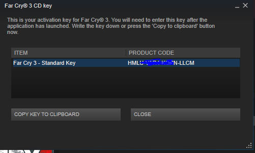 far cry 3 pc key