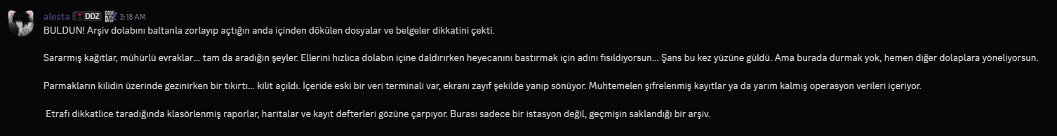 Hikaye Destek Ticket