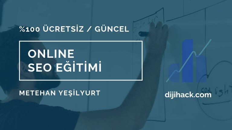 Online SEO Eğitimi [%100 ÜCRETSİZ] (2019 Güncel) / KATILIM ŞARTI YOK!