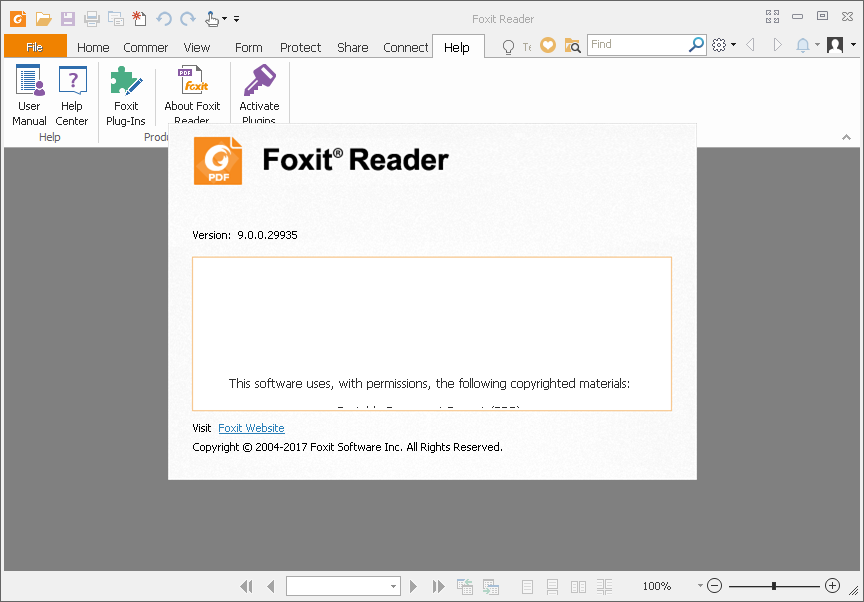 Foxit Reader 9.0.0.29935 Final | Katılımsız