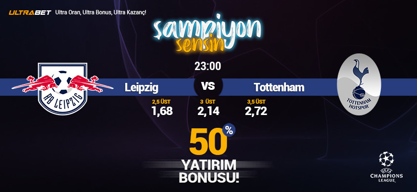 Leipzig - Tottenham Canlı Maç İzle