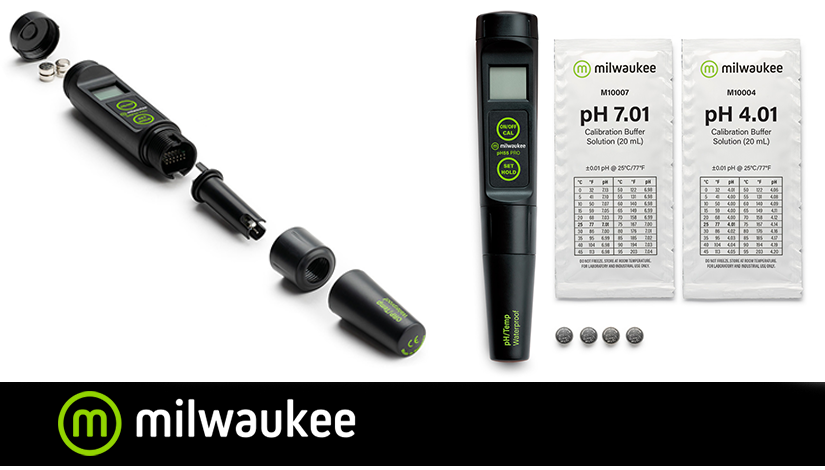 Milwaukee pH55 PRO Waterproof Cep Tipi pH Metre -2.0... 16.0 pH / -5.0… 60 °C