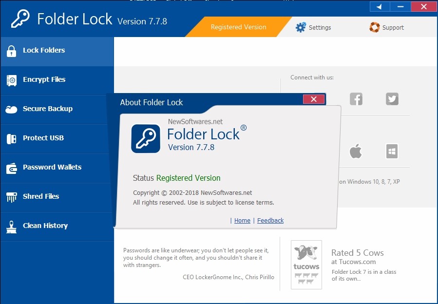 Folder Lock 7.8.0 | Full