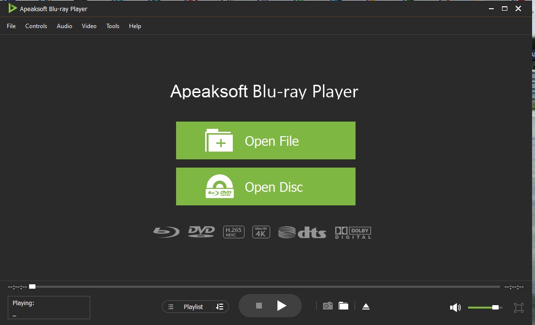 download the new Apeaksoft Blu-ray Player 1.1.36