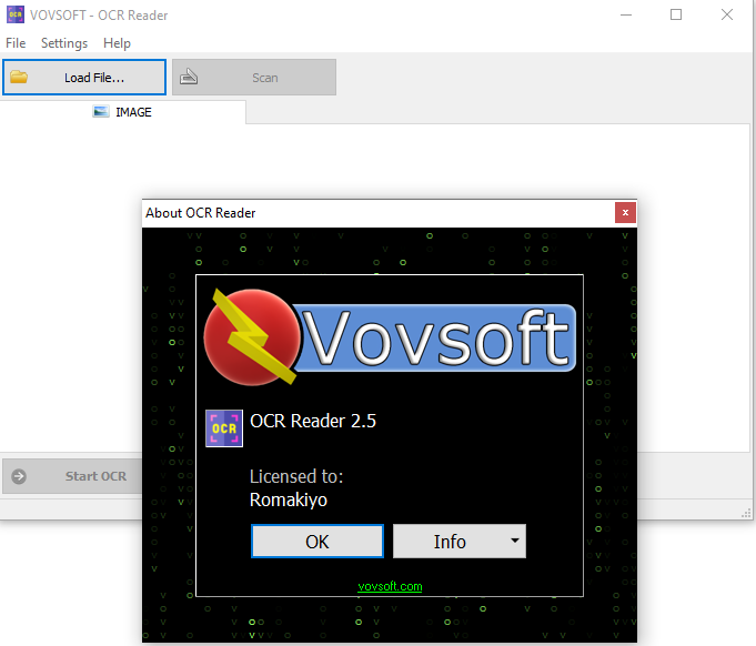 VovSoft OCR Reader 2.5 | Katılımsız