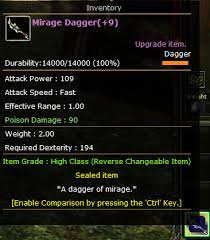mirage dagger reb11