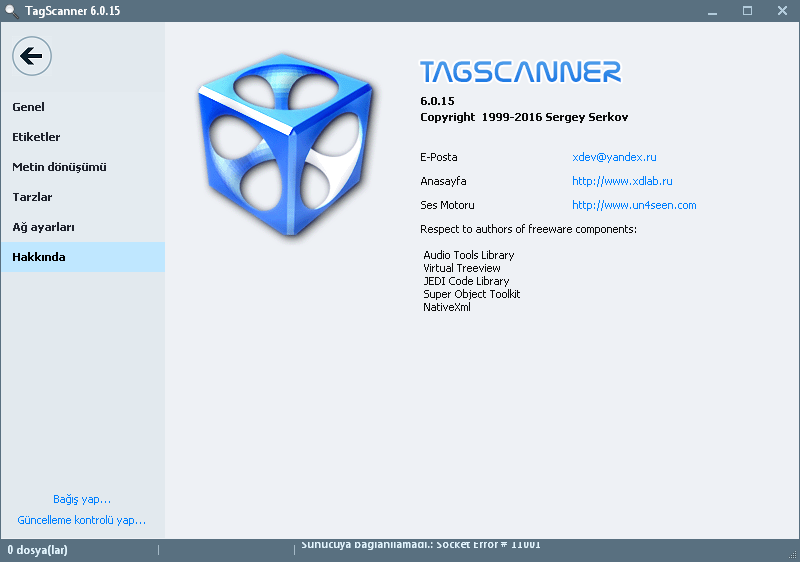 TagScanner 6.0.31 Final | Katılımsız