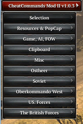 company of heroes 2 cheat commands online