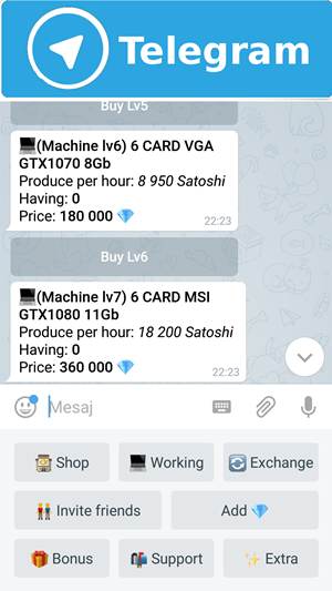 free bitcoin pay bot telegram)