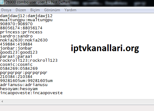IpTv User:User Cambo Listesi ( Yabancı )