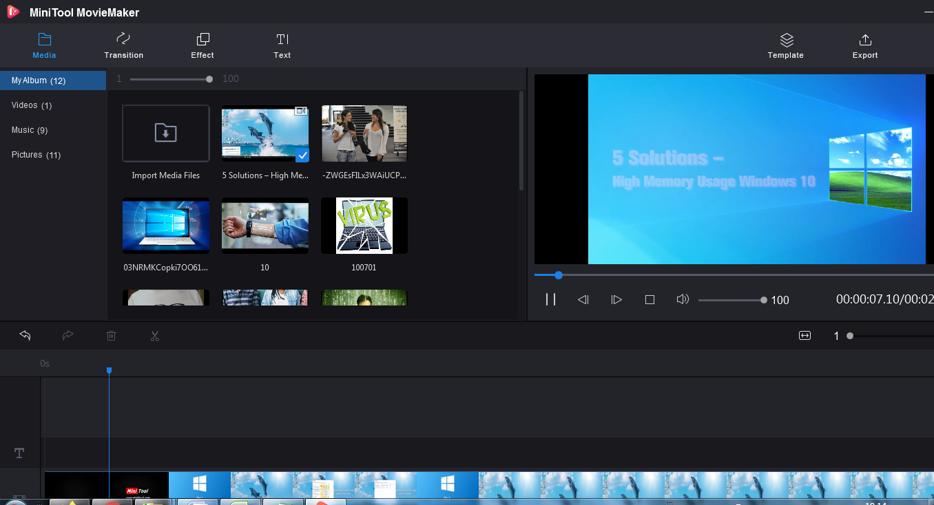 #MiniTool MovieMaker 2.8 Review – Great Tool For Creating Short Videos