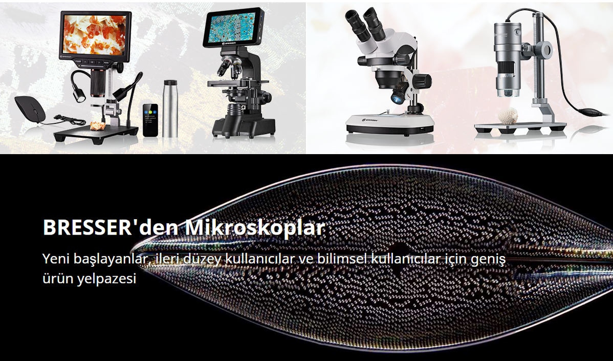 BRESSER Science ETD-301 7-63x Trino Zoom Stereo Mikroskop