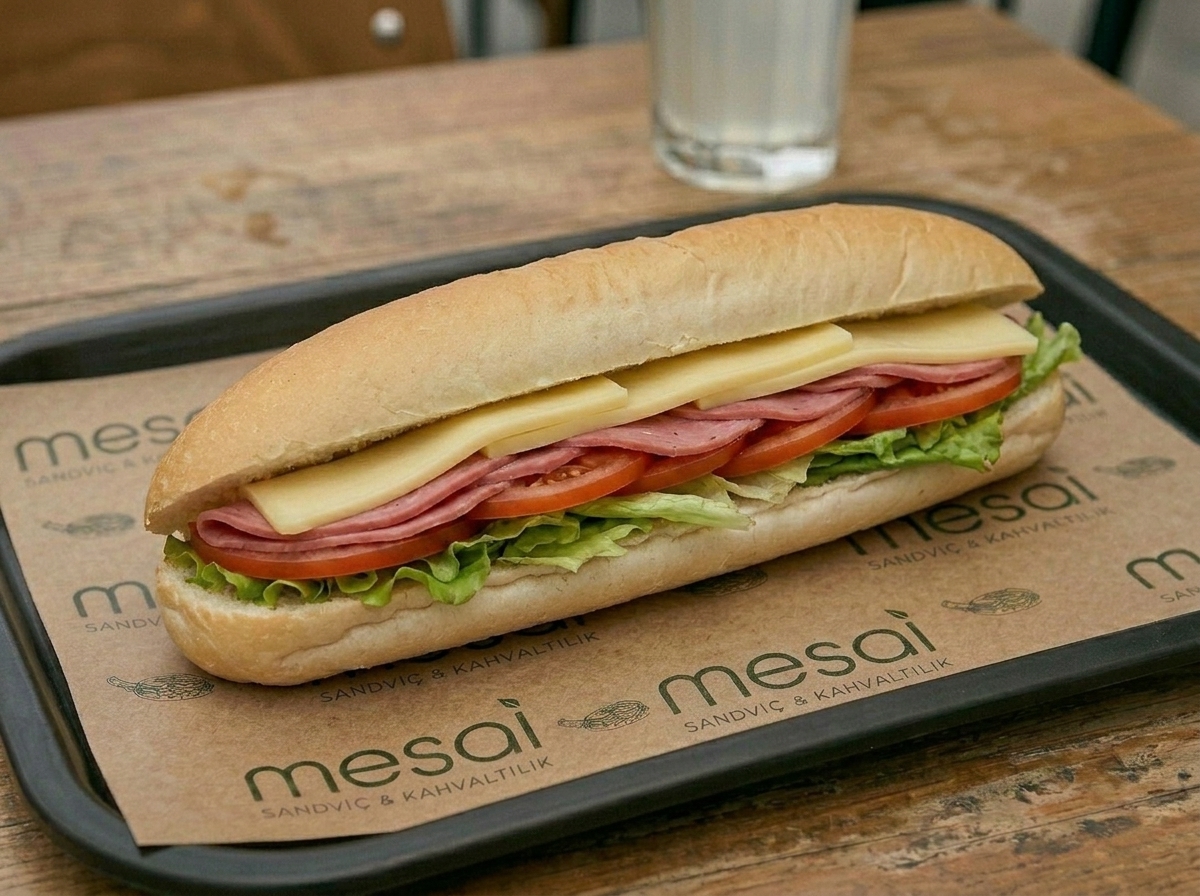 Jambon Kaşarlı Sandviç